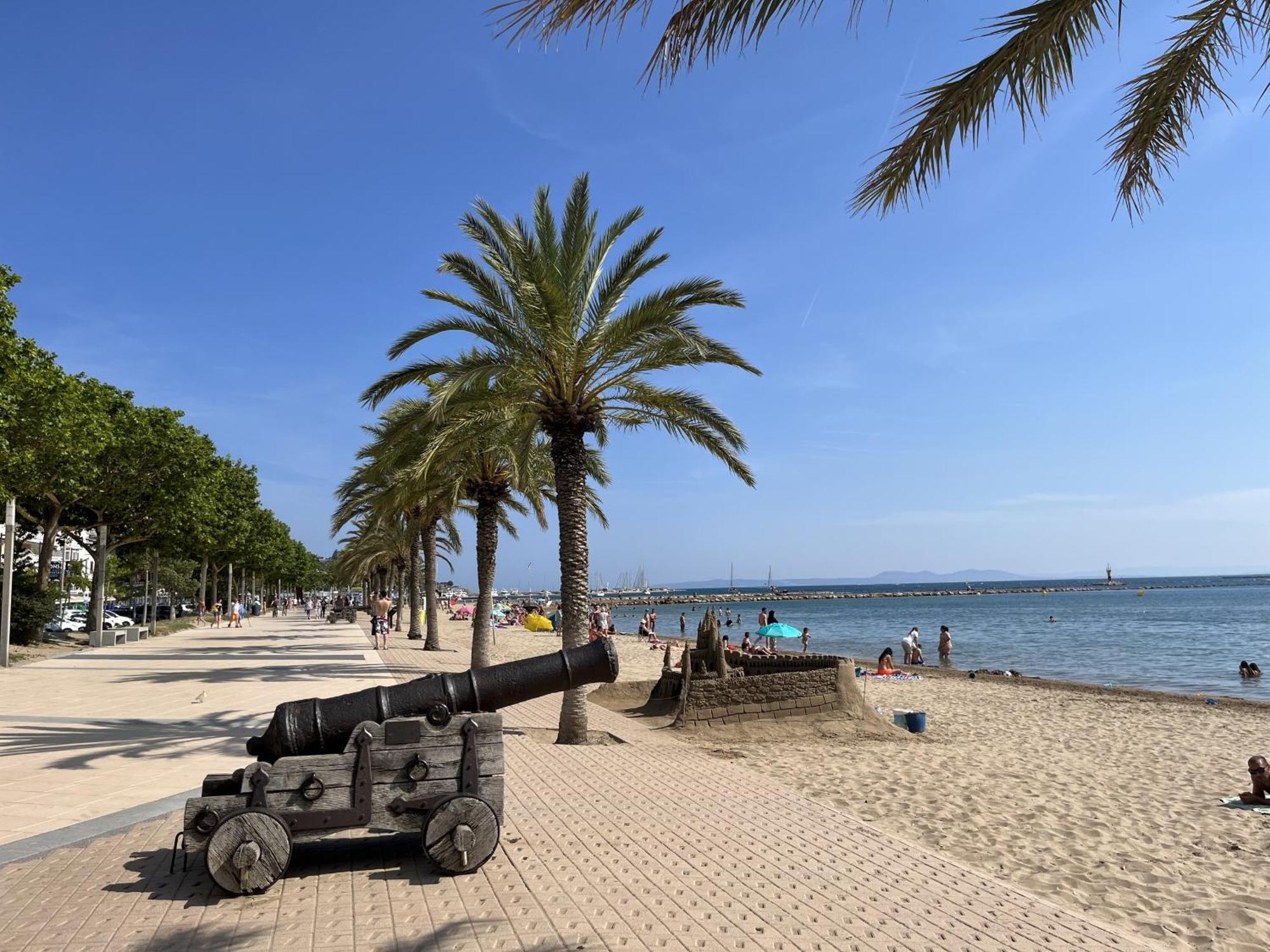 ロザスCastell Joncar,30 M De La Playa, 1Era Linea De Mar, Vista Al Marアパートメント エクステリア 写真